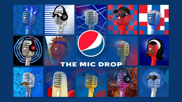 Pepsi Announces its First NFT Drop With "Pepsi Mic Drop" Collection
