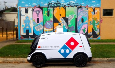 Pizza-bot! Domino's Pizza launches robotic deliveries in Houston