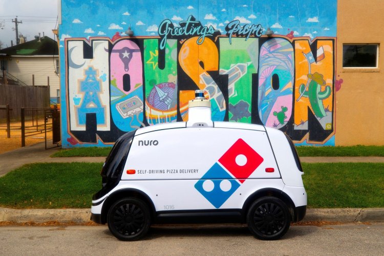 Pizza-bot! Domino's Pizza launches robotic deliveries in Houston