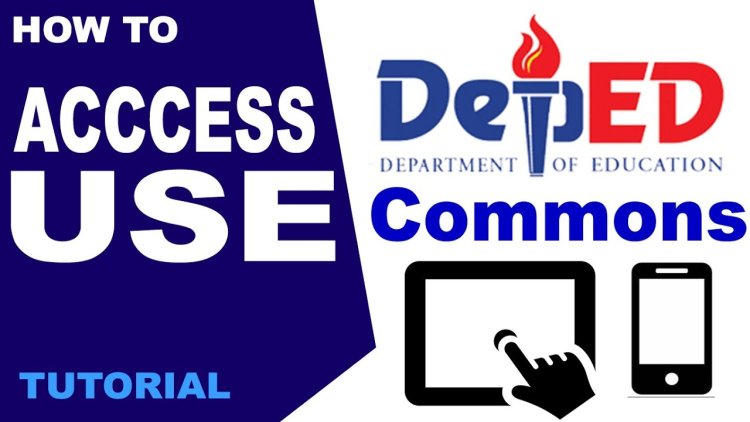 How To access and use DepEd Commons